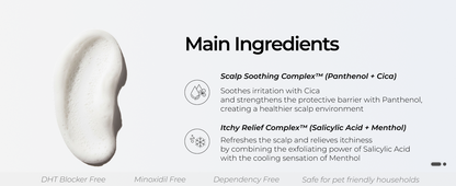 Seapuri Scalpy Bubble Tonic for Dry &amp; Itchy Scalp Treatment | Hair Growth &amp; Thickening | for both Men &amp; Women | Combats Hair Loss &amp; Thinning | Salicylic Acid, Menthol, Dexpanthenol