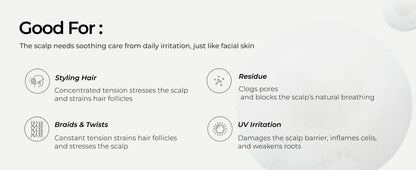 Seapuri Scalpy Bubble Tonic for Dry &amp; Itchy Scalp Treatment | Hair Growth &amp; Thickening | for both Men &amp; Women | Combats Hair Loss &amp; Thinning | Salicylic Acid, Menthol, Dexpanthenol